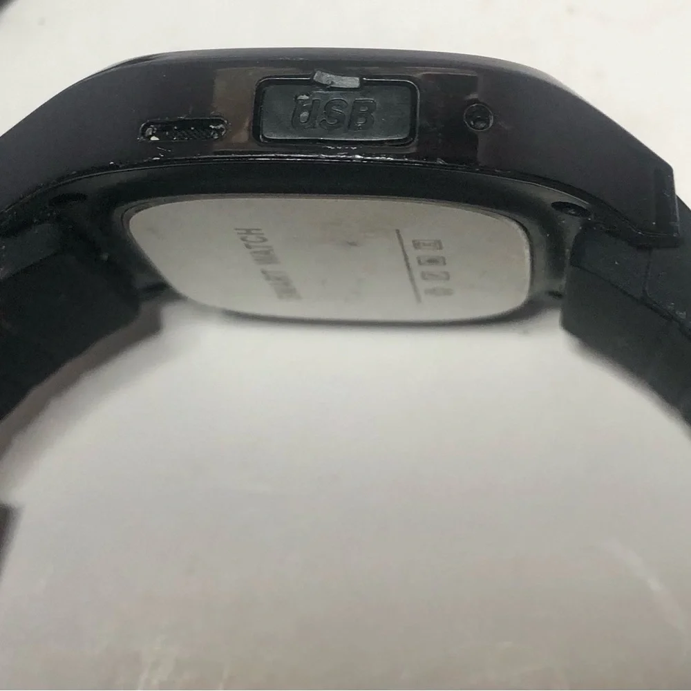 Smart Watch Black Tested And Working